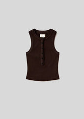 Citizen of Humanity Caralyn Tank in Chocolate