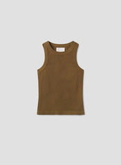 Citizen of Humanity Isabel Rib Tank in Manuka
