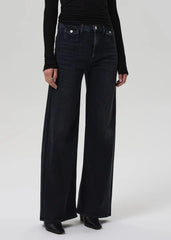 Citizen of Humanity Issy Wide Leg in Black