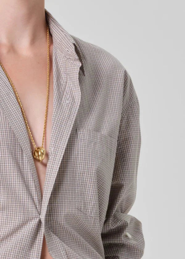 Citizen of Humanity Kayla Shirt in Cardiff Plaid