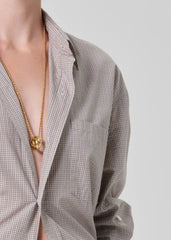 Citizen of Humanity Kayla Shirt in Cardiff Plaid