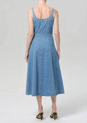 Citizen of Humanity Noa Seamed Dress In Lapis