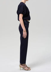 Citizen of Humanity Palma Straight Clean Hem in Navy