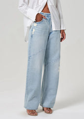 Citizens of Humanity Ayla Swirl Baggy Cuffed Jeans in Hallstatt