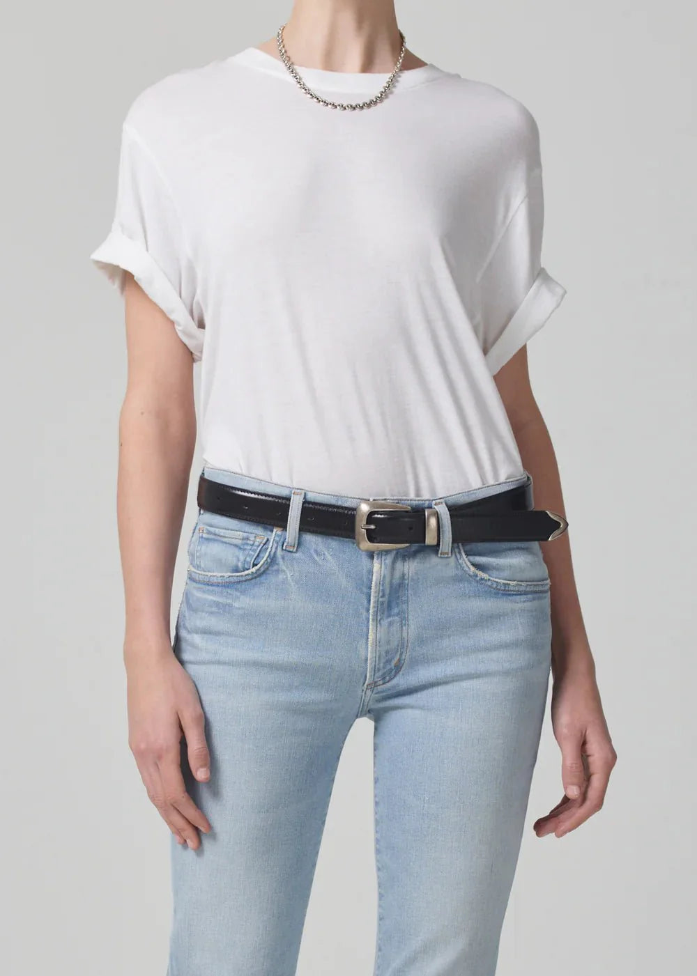 Citizens of Humanity Lupita Tee in White