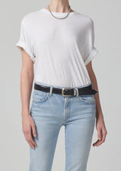 Citizens of Humanity Lupita Tee in White
