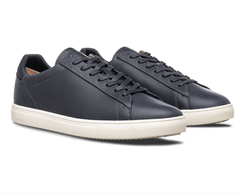 Clae Bradley Sneakers in Deep Navy Leather