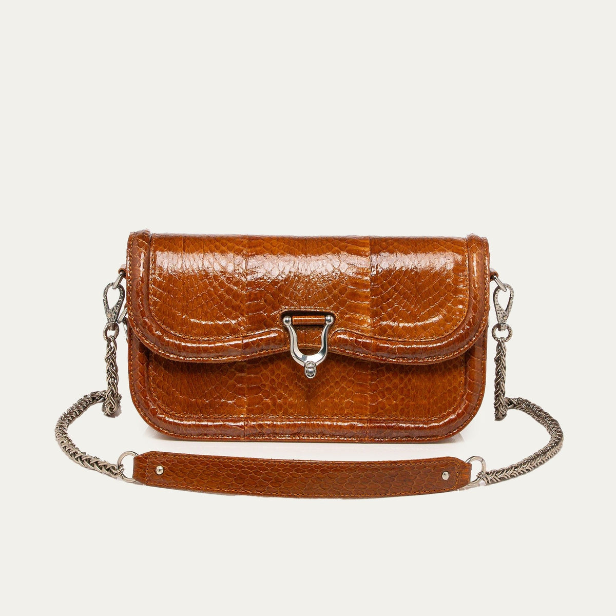 Claris Virot Manon Baguette in Miel Cobra