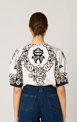 Cleobella Kinsley Blouse in Botanico Print
