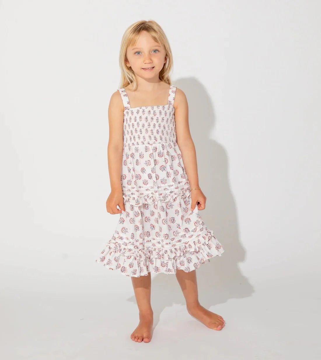 Cleobella Littles Abigail Dress in Belize Blossom