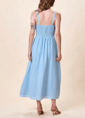 Cleobella Marceline Midi Dress in Glacier Lake