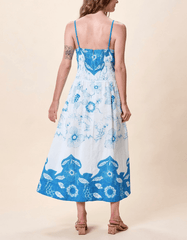 Cleobella Renee Ankle Dress in Celestia