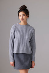 Colorush Dulce Rib Crew in Smokey
