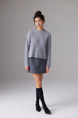 Colorush Dulce Rib Crew in Smokey