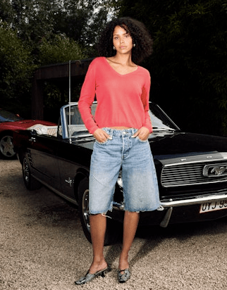 Colorush Wild Horizon V Neck in Wild Crush