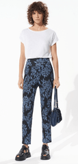 Cotelac Carott Pant in Blue Multi