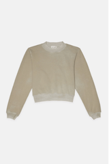 Cotton Citizen Milan Crew Sweatshirt in Vintage Chalk