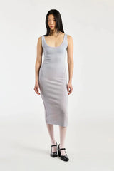 Cotton Citizen Verona Midi Dress in Mauve Sky Cast