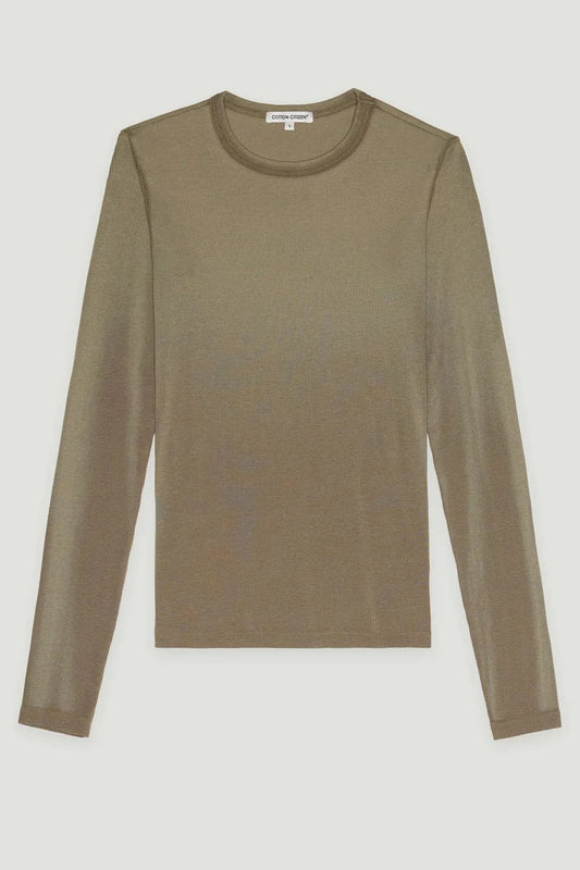 Cotton Citizen Verona Shirt in Chai Cast