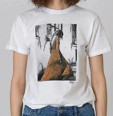 Cpress Uphill Battle Mushie Tee in Worn White