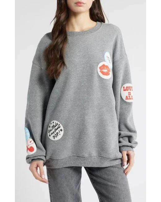 Daydreamer Love Patches BF Crew