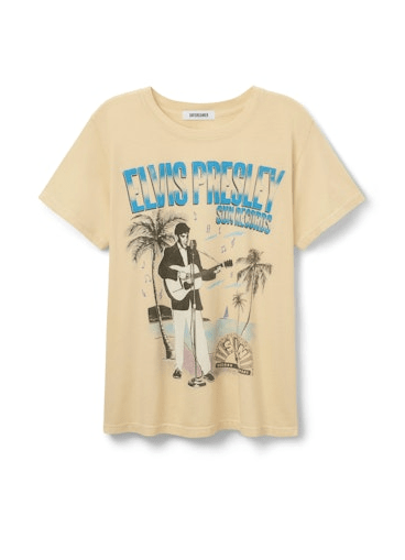 Daydreamer Sun Records x Elvis Beach Scene Tee