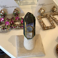 De Petra 3 stone ring