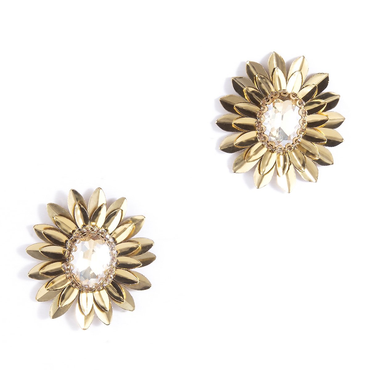 Deepa Gurnani Ekta Earrings - Gold