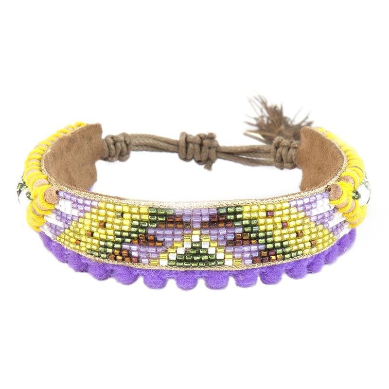 Deepa Gurnani Flavia Bracelet - Lavender