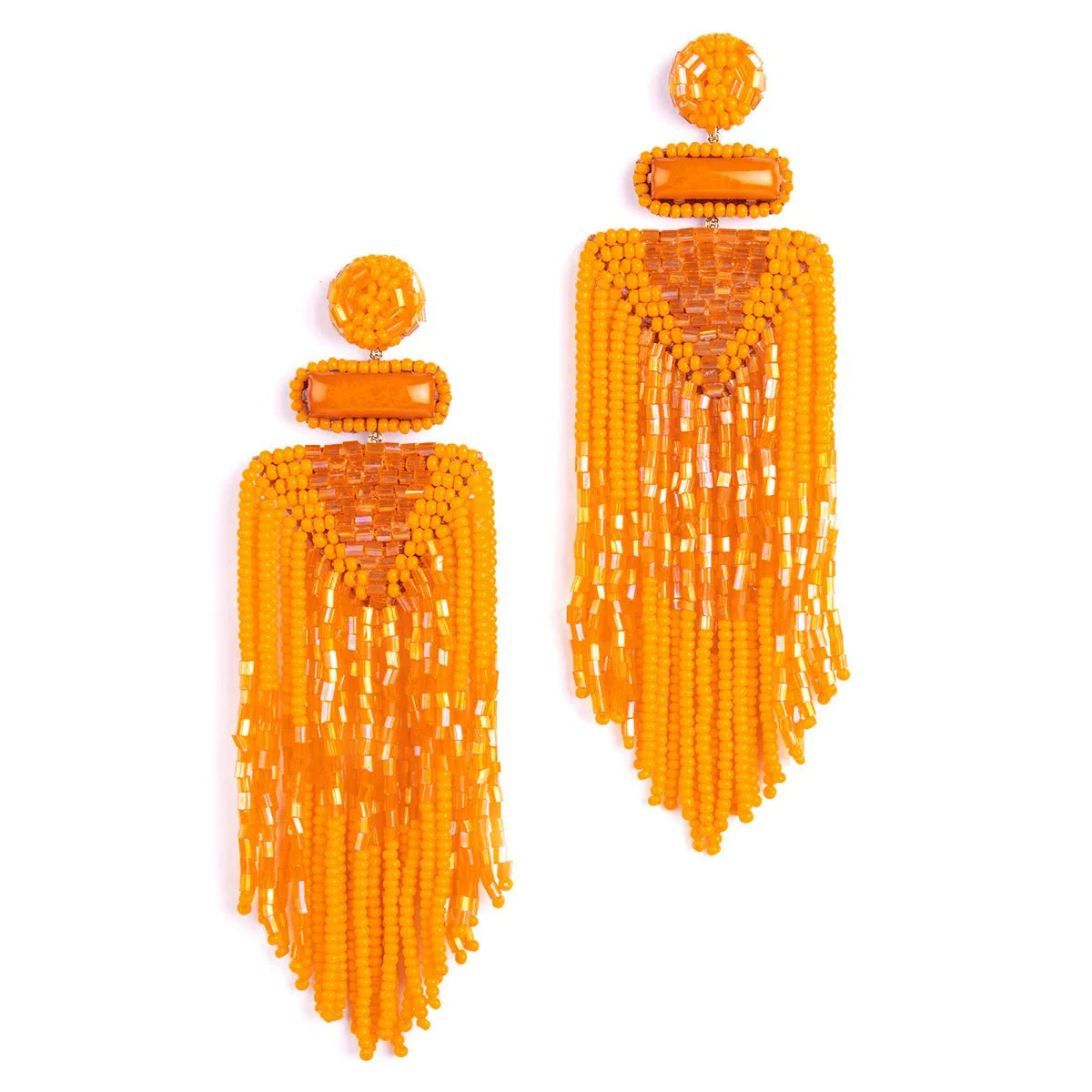 Deepa Gurnani Jody Earrings in Marigold