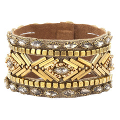 Deepa Gurnani Kajal Cuff - Gold