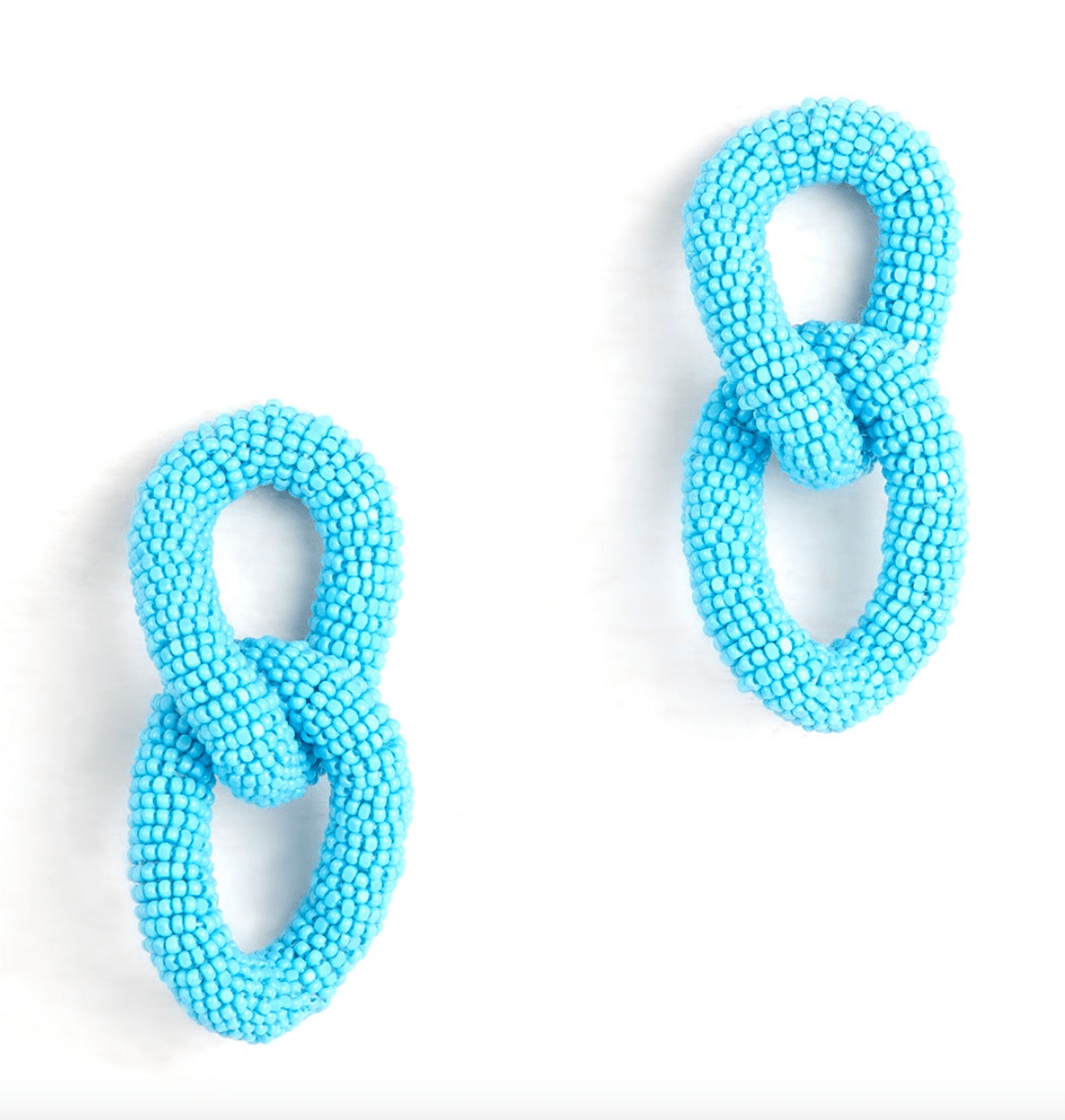 Deepa Gurnani Loulou Earrings in Turquoise