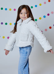 Design History Girl Jacket in Beige