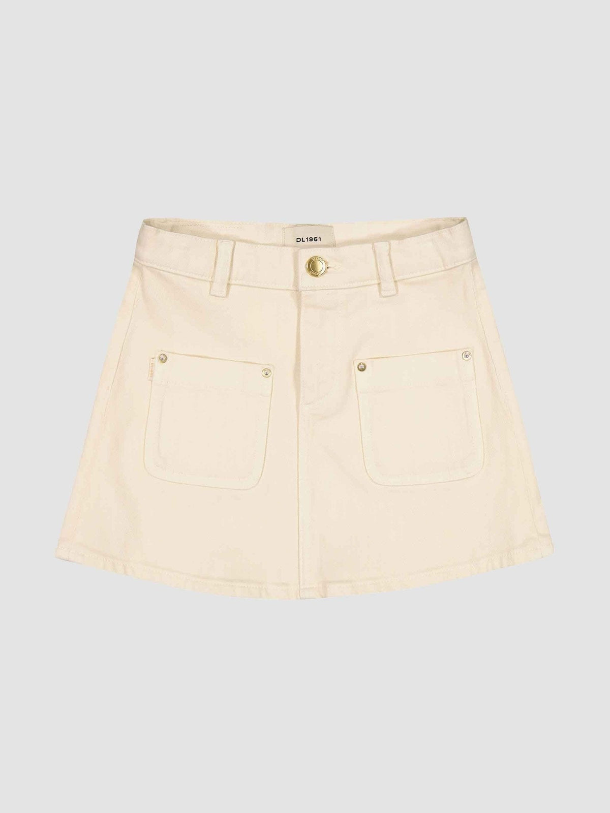 DL1961 Jenny Skirt in Manilla Corduroy
