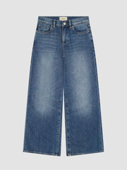 DL1961 Nini WIde Leg Low Rise Jean in Blue Harbor