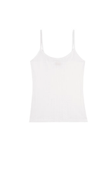 Donni The Pointelle Cami Tank in Powder