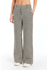 Drew Breigh Pant in Black White
