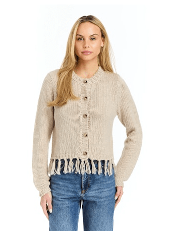 Drew Louis Sweater in Wheat