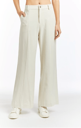 Drew Razi Pant in Ivory