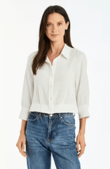 Drew Tamie Top in Ivory