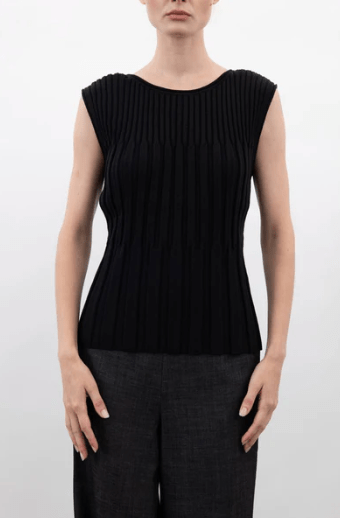 Elaine Kim Waltina Reversible Tank in Black
