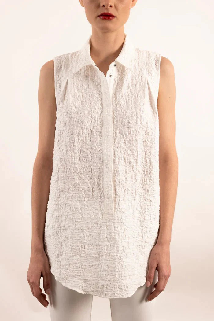 Elaine Kim Yucca Shirt in White