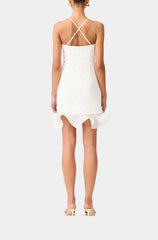 Elliatt Alexandra Strap Mini Dress in White