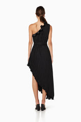 Elliatt Italianate Midi Dress in Black