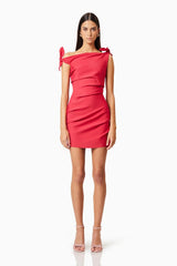 Elliatt Kimberley Mini Dress in Red
