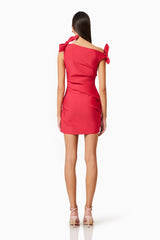 Elliatt Kimberley Mini Dress in Red