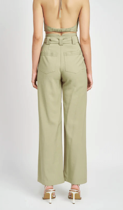 En Saison Juliette Pants in Sage