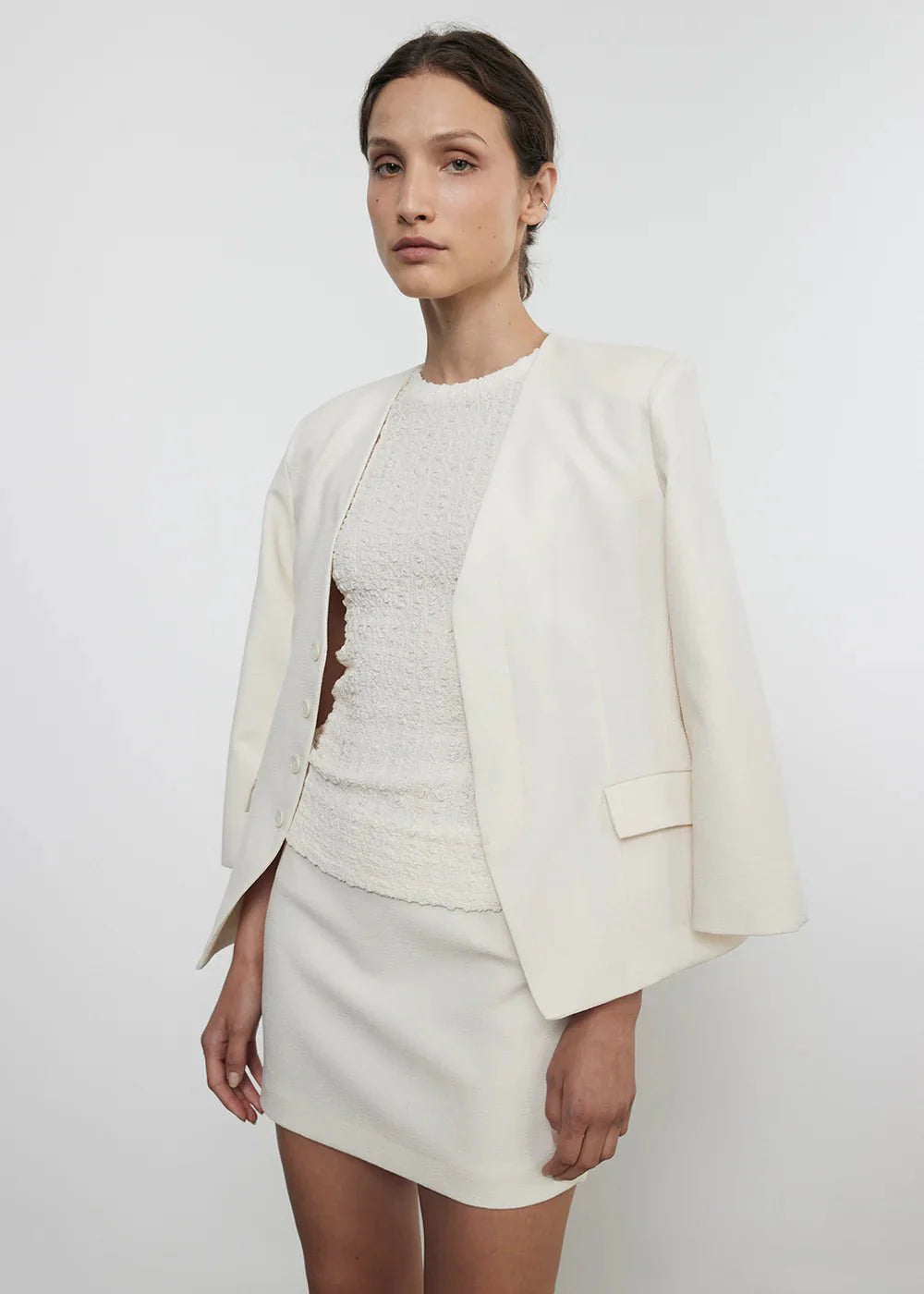 Enza Costa Crepe City Skirt