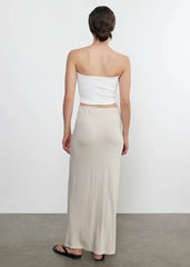 Enza Costa Silk Knit Bias Skirt