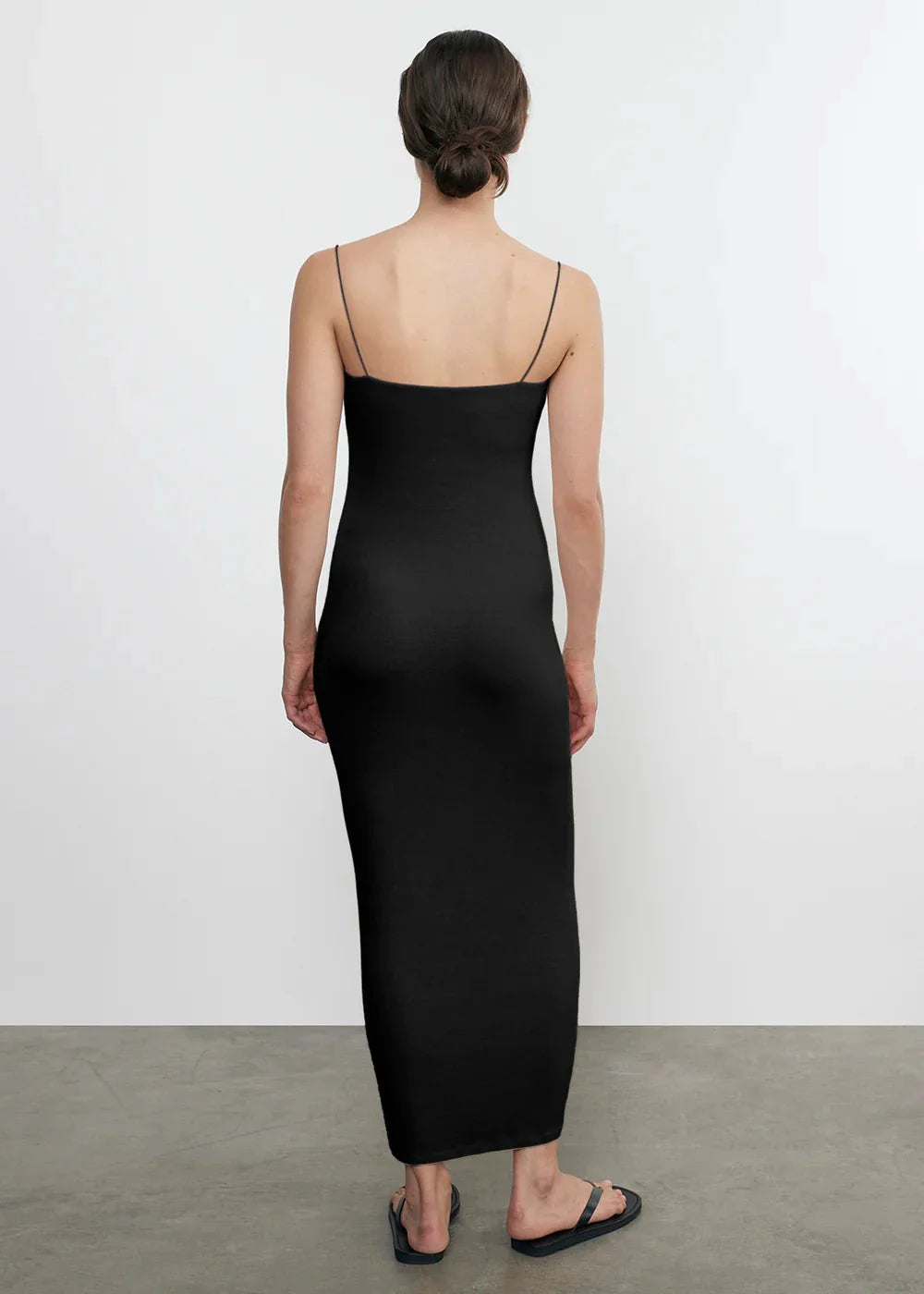 Enza Costa Silk Knit Essential Strappy Dress